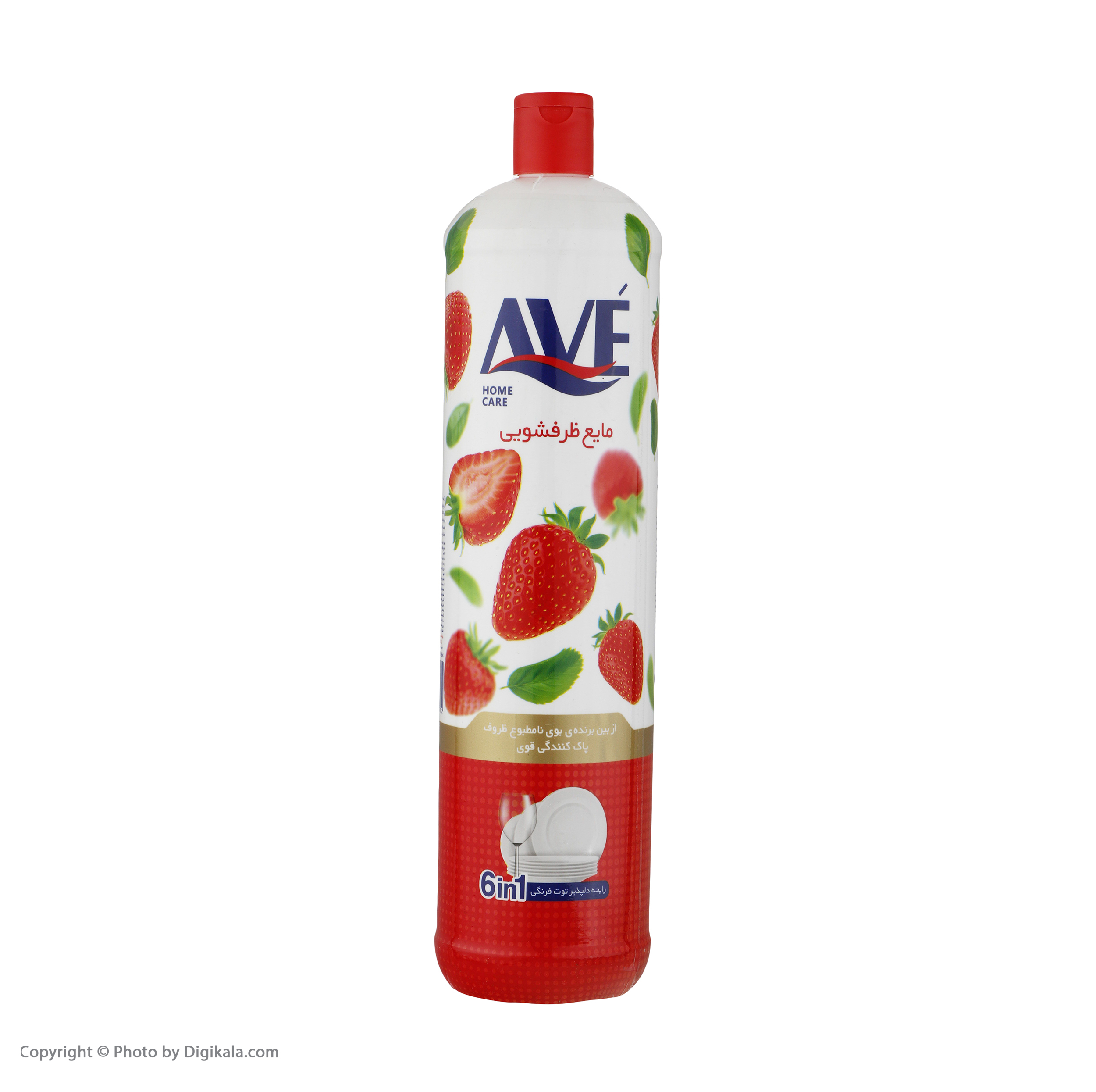 مایع ظرفشویی اوه مدل Strawberry وزن 1000 گرم
