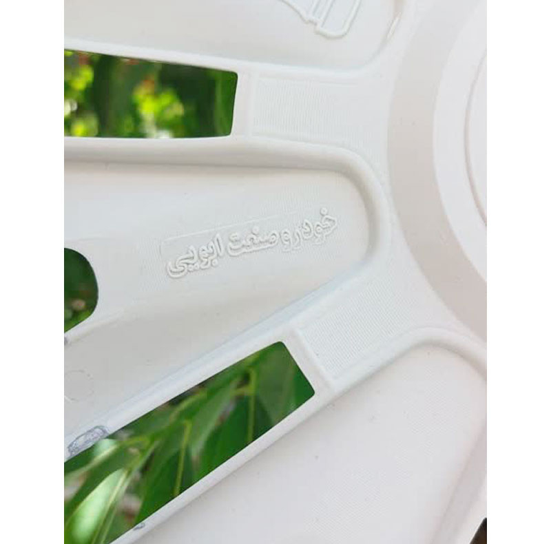 قالپاق چرخ ابویی  مدل New Balance سایز 14 اینچ مناسب برای پژو 405 بسته 4 عددی