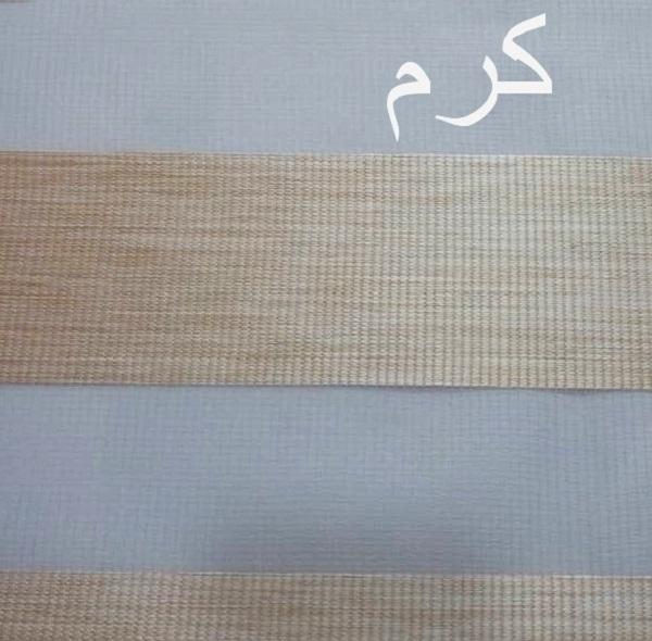 پرده زبرا زیو کد 1999 سایز 180 × 150 سانتی‌ متر