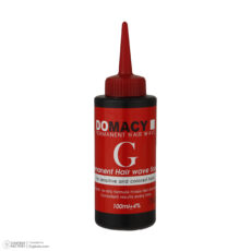 محلول فرکننده مو دوماسی مدل G-01 مناسب موهای رنگ شده حجم 100 میلی لیتر بسته دو عددی