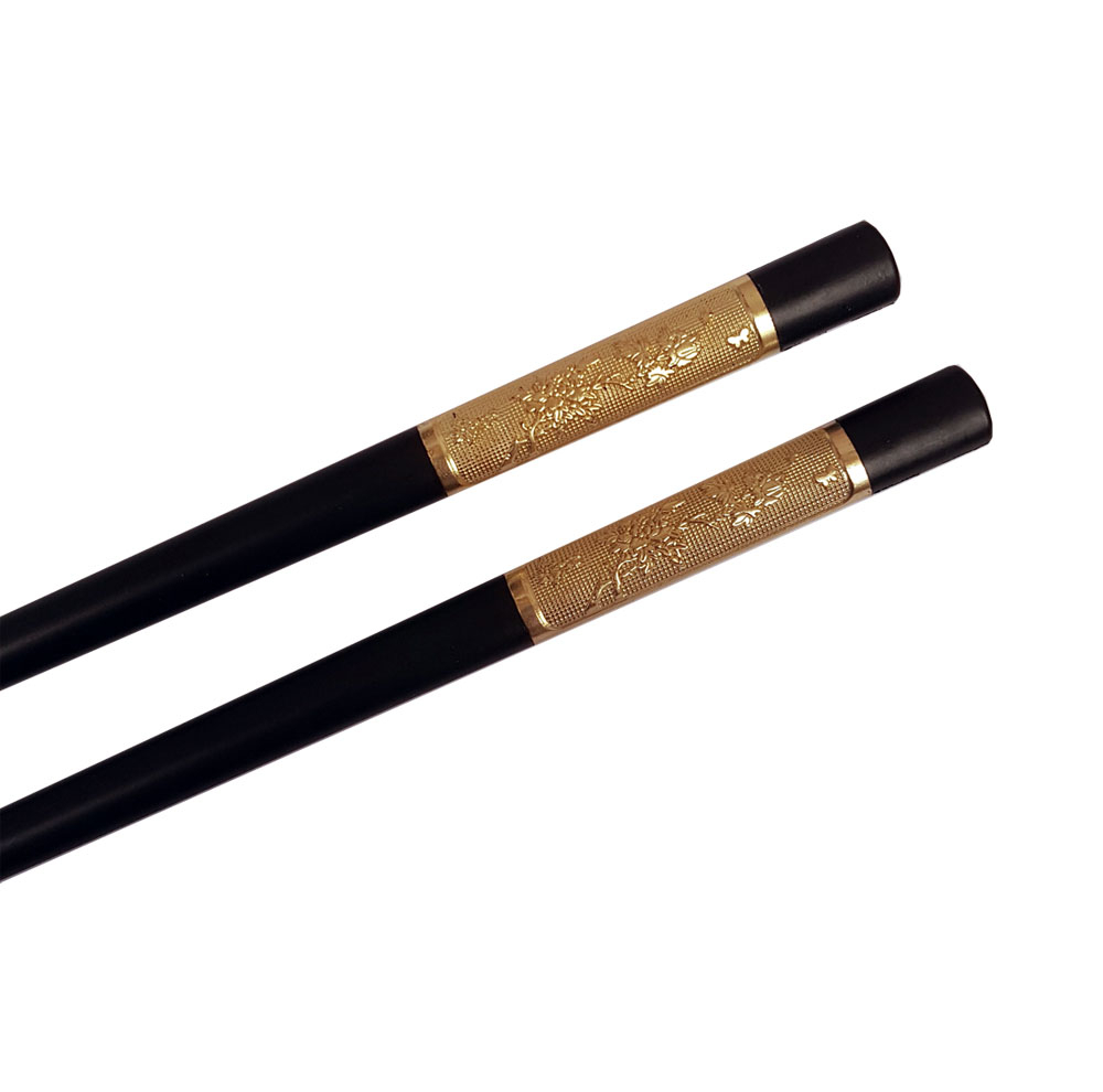 چاپستیک مدل GOLDEN FLOWER کد 20 بسته 2 عددی