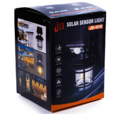 چراغ دیواری مدل خورشیدی طرح فانوس کد JD-1578
