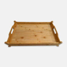 سینی دسته دار مدل بامبو سلطنتی 02 سایز 25×35 سانتی متر