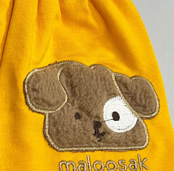 ست 3 تکه لباس نوزادی مدل Happy Dog کد Za3
