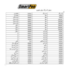 قلم خش‌گیر خودرو اسمارت پن کد 69988 حجم 15 میلی لیتر