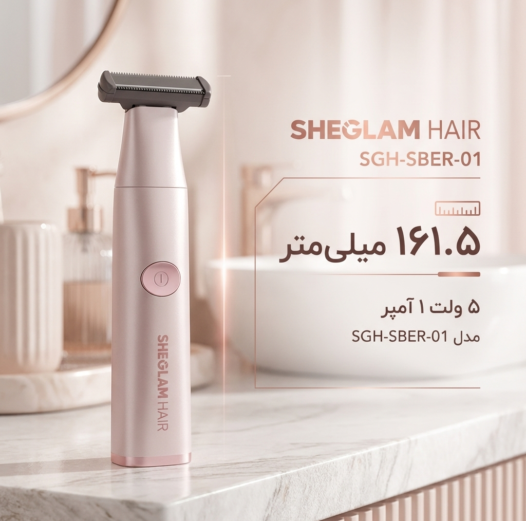 اصلاح‌کننده موی بدن بانوان شیگلم مدل SGH-SBER-01