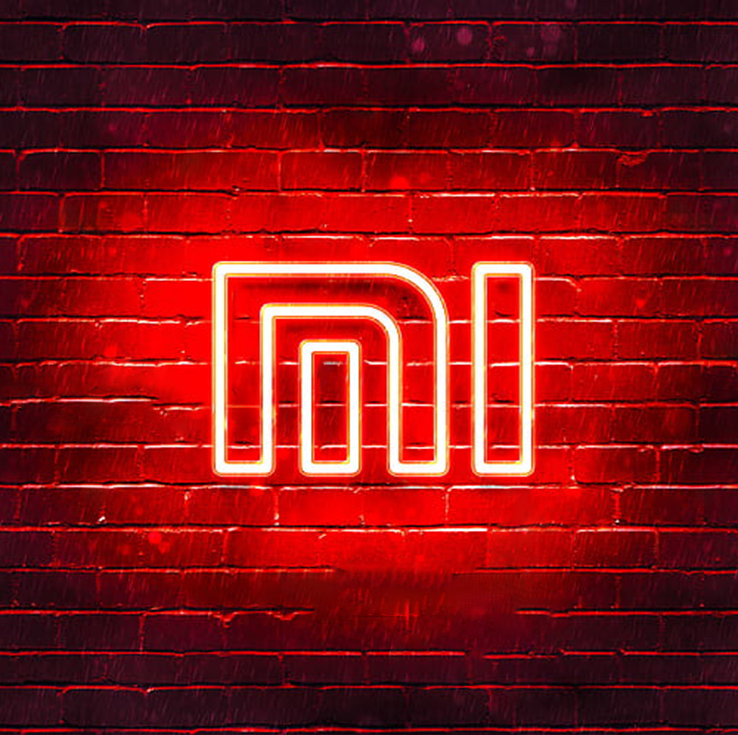 چراغ نئون طرح xiaomi