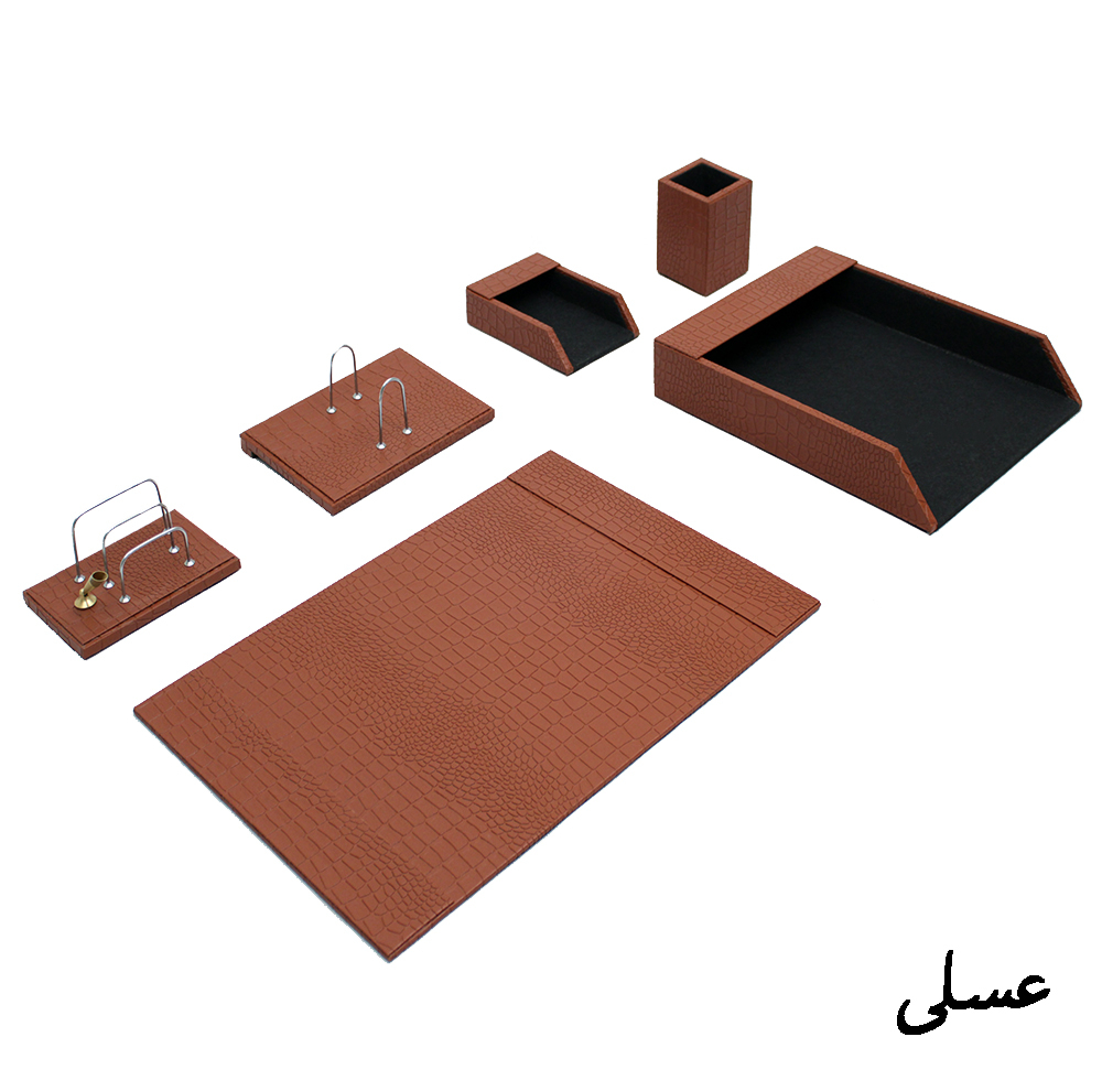 ست لوازم اداری رومیزی مدل A5506 مجموعه 6 عددی