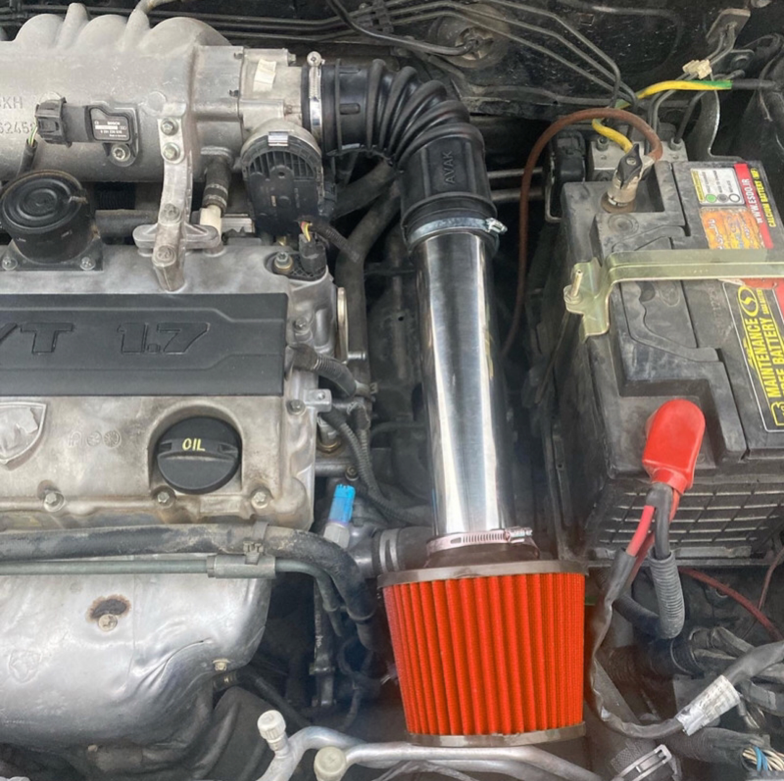کیت مکش هوای خودرو مدل EF7