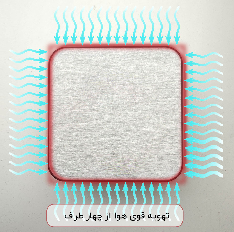 هواکش لوتوس مدل توکار G513
