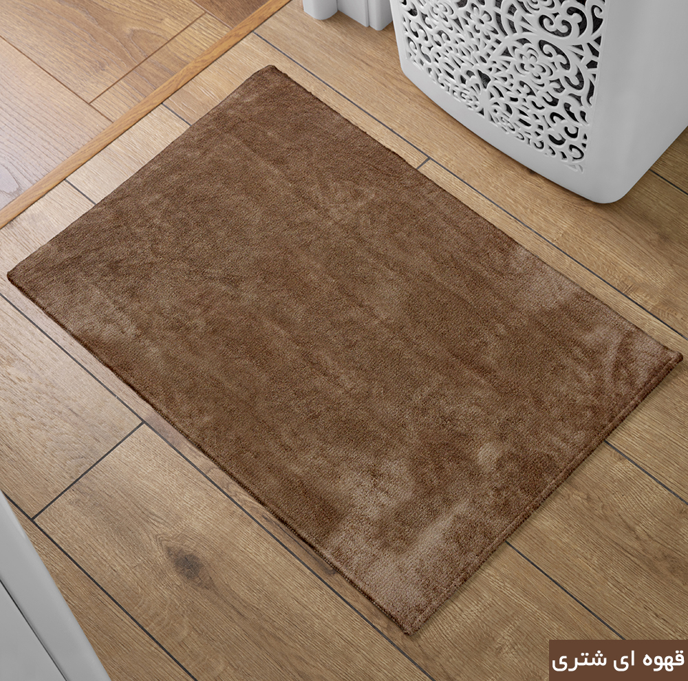 پادری شاران هوم مدل 3 لایه اسفنج دار طرح مخمل سایز 50×80 سانتی متر