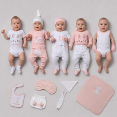 ست 19 تکه لباس نوزادی آمورا مدل Baby Bunny