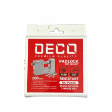 قفل کتابی دکو مدل SH-DC-PD100 سایز 100میلی متری به همراه 3 کلید