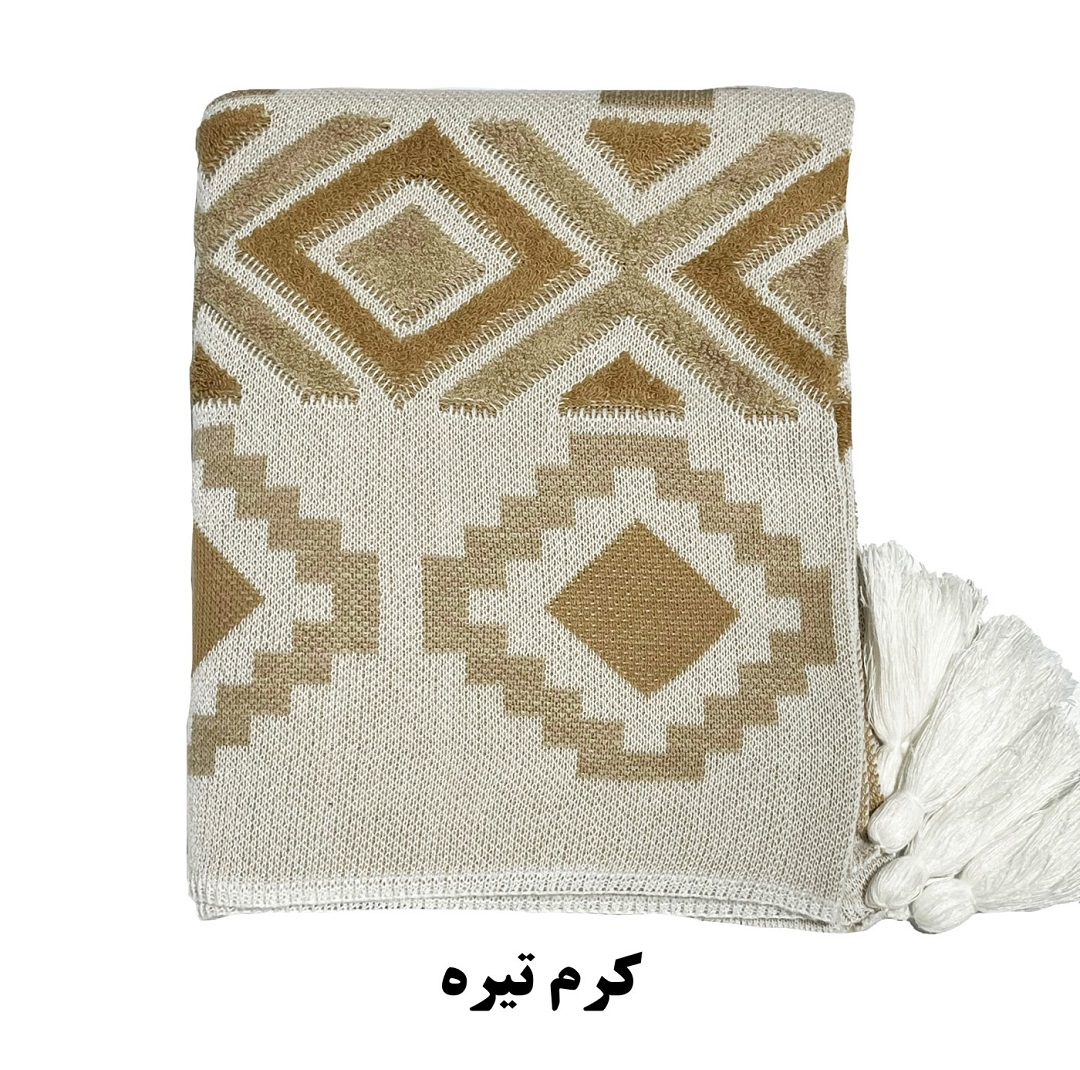 شال مبل و تخت کوکو جم مدل پانچ سایز 170x140 سانتیمتر