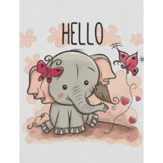 زیرانداز تعویض نوزاد مدل Elephant0199