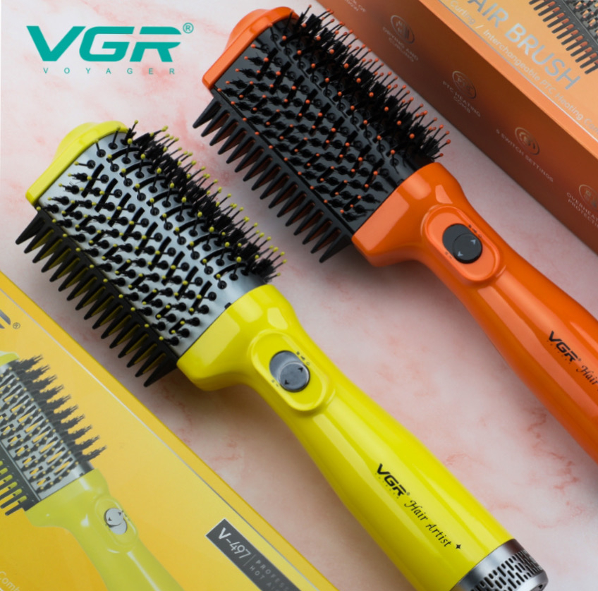 سشوار برس دار حالت دهنده 1200 وات وی جی ار مدل V-497