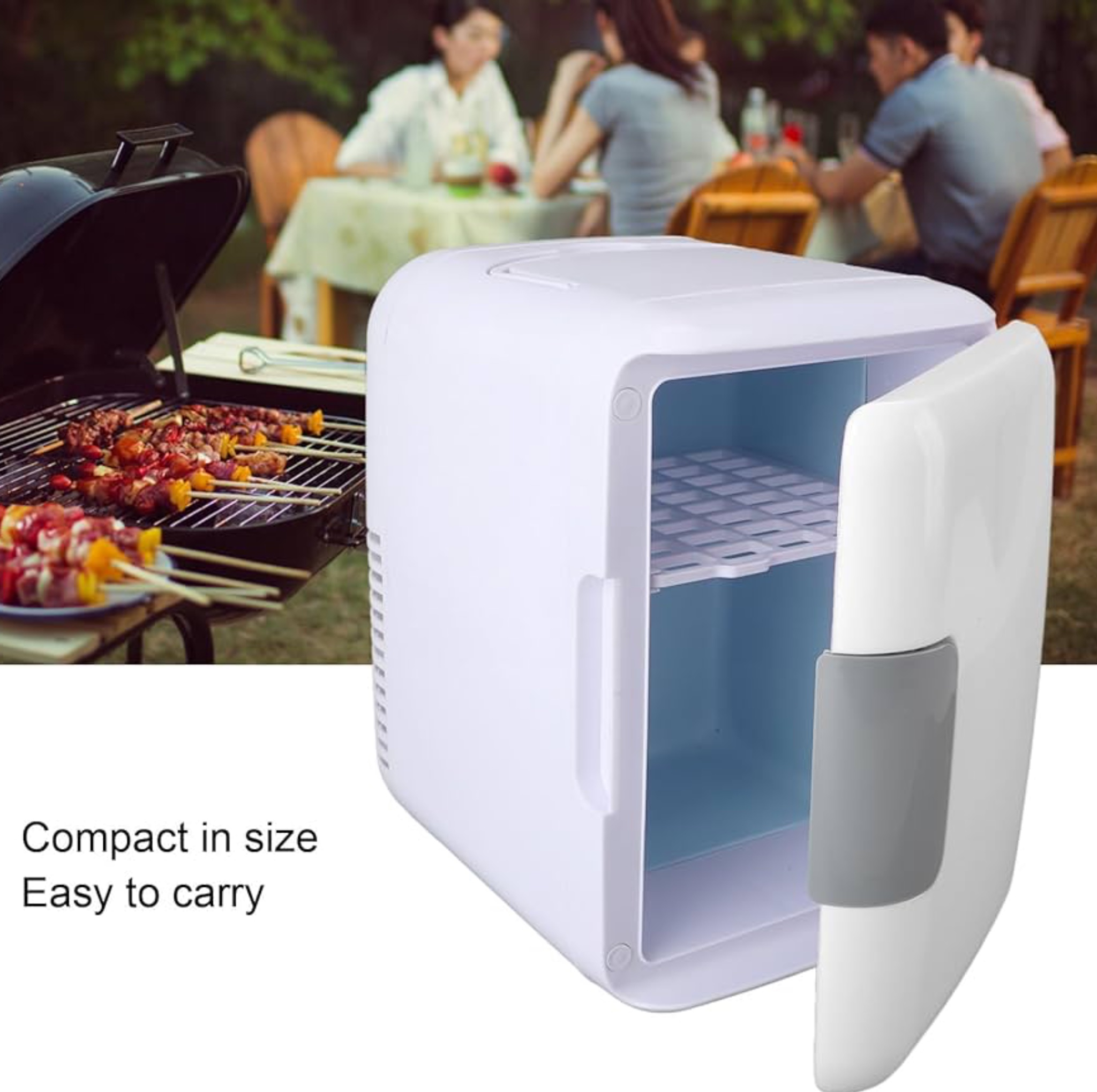 یخچال هیبریدی خودرو مدل Cooler and Heater ظرفیت 4 لیتر
