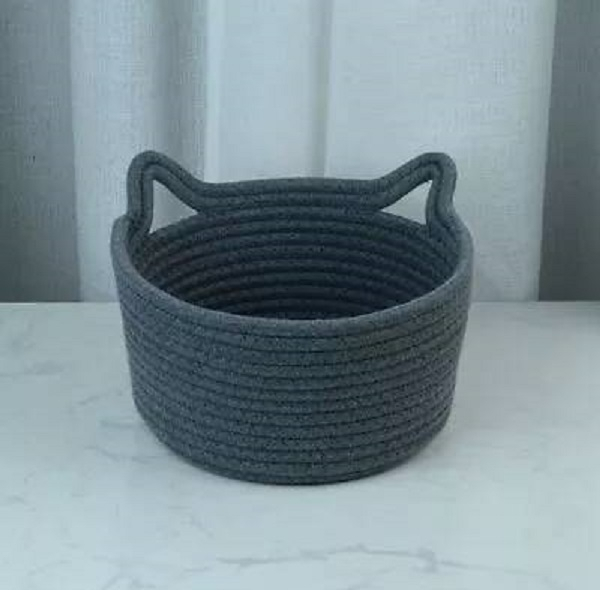 سبد کپو بافی مدل cat