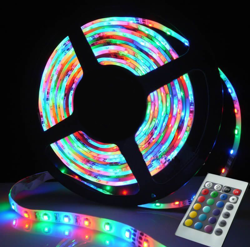 ریسه ال ای دی مدل RGB-remote طول 5 متر