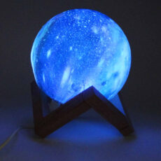 چراغ خواب طرح کره ماه مدل 3D Moon کد 003