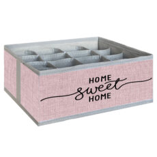 نظم دهنده مدل لباس زیر و جوراب طرح لینن HOME SWEET HOME کد ORG16