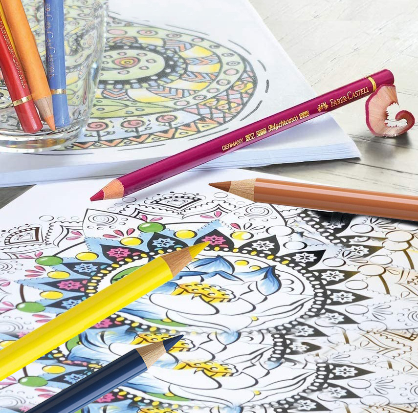 مداد رنگی 120 رنگ فابر کاستل مدل Polychromos