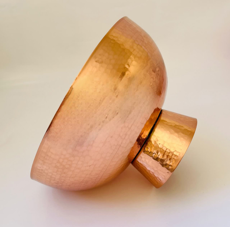 آجیل خوری مسی مدل مدرن کد ZH407.2