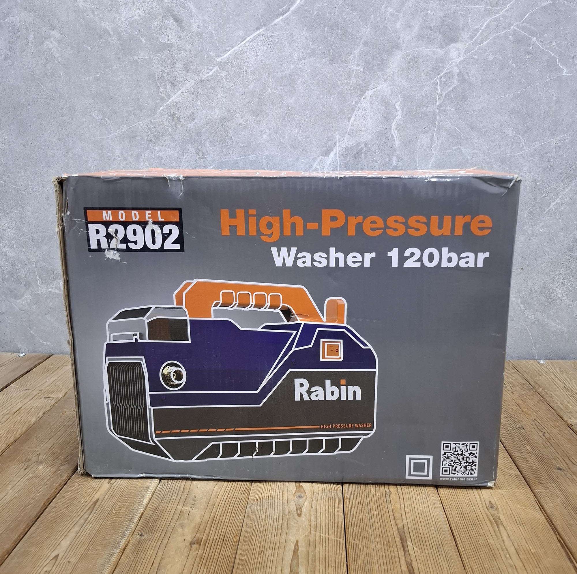 کارواش دینامی صنعتی 120 بار 2200 وات رابین مدل 2200W کد 2902