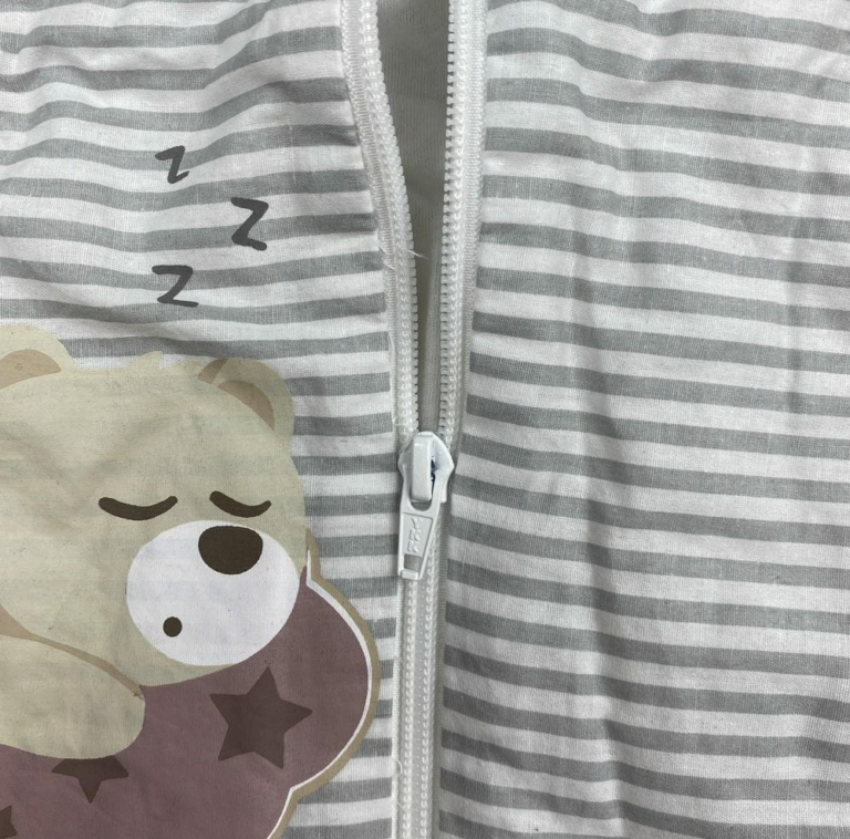 کیسه خواب نوزادی تویینز طرح تدی راه راه