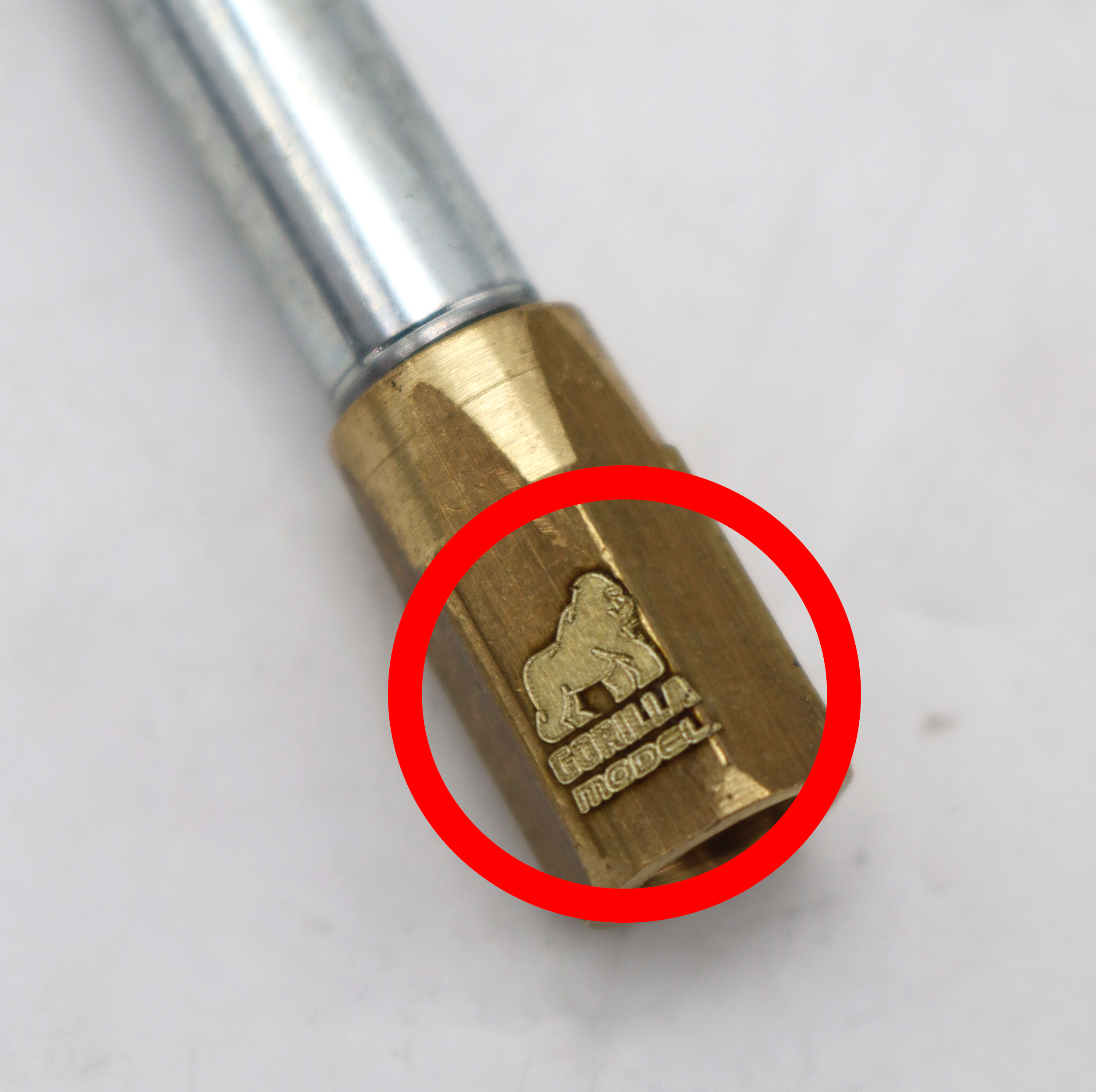 رابط والف لاستیک مدل گوریلا کد YPB-FLZ-155MM
