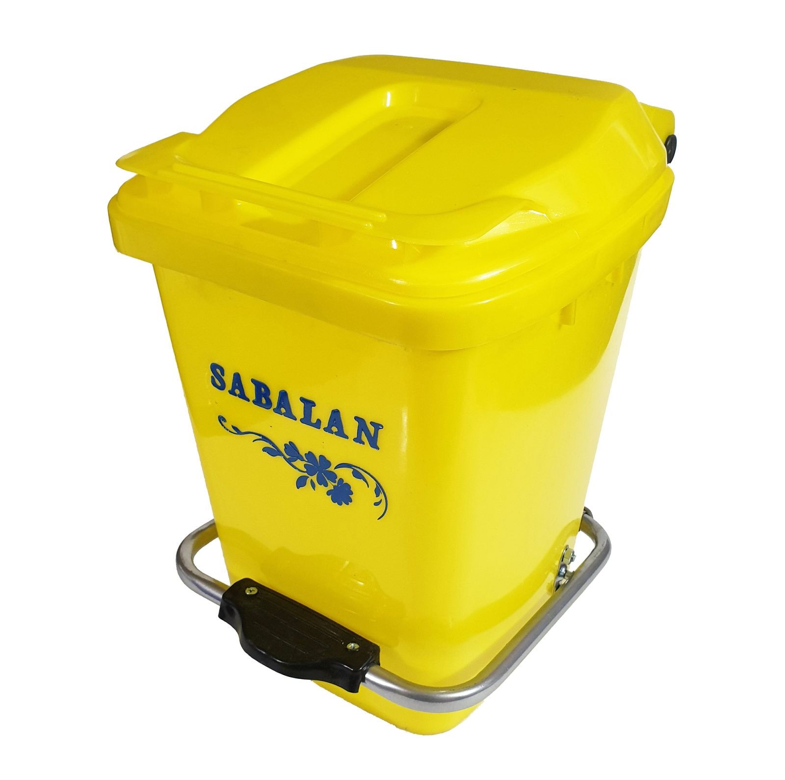 سطل زباله سبلان مدل پدالی کد 12Liter