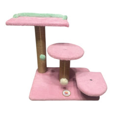 اسکرچر گربه طرح سه طبقه مدل Sunny Pet کد petolini-p001