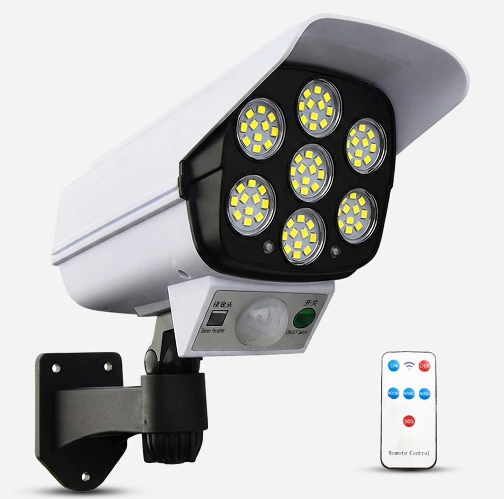 پرژکتور دیواری خورشیدی طرح دوربین مداربسته مدل Pr-Cam