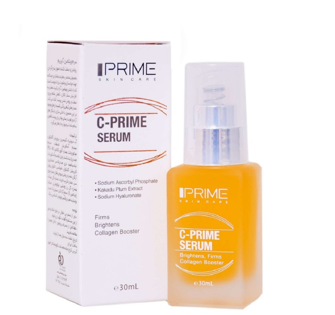 سرم روشن کننده و سفت کننده پریم مدل C-Prime حجم 30 میلی لیتر