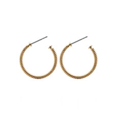 گوشواره حلقه‌ای زنانه پاول هویت مدل ROPE HOOP
