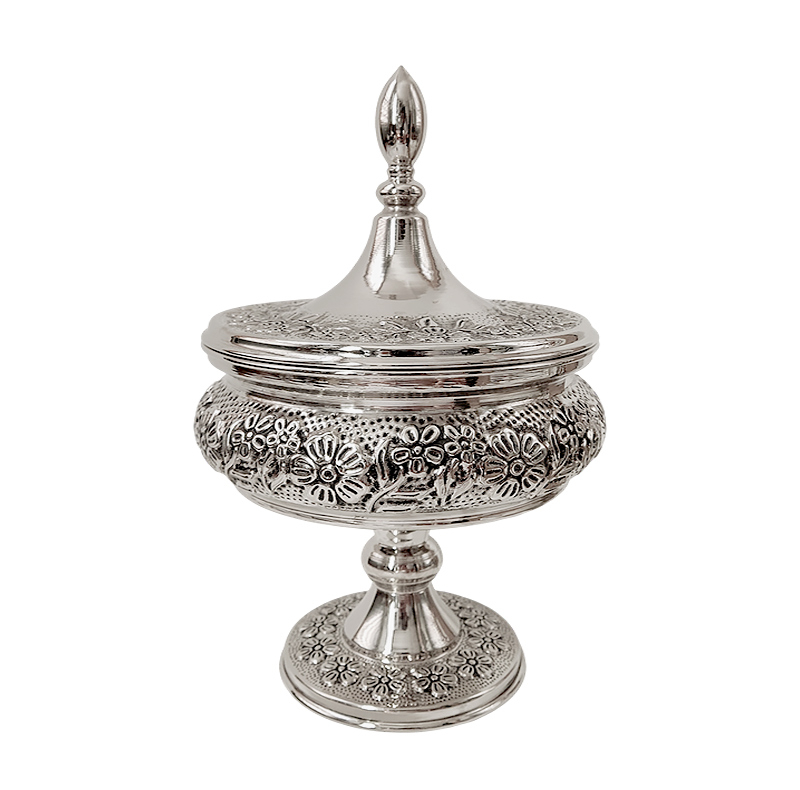آجیل خوری مسی مدل غزل گل کد ZH431.4