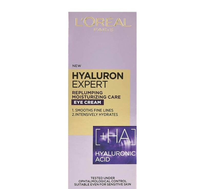 کرم دور چشم لورآل مدل Hyaluron Expert حجم 15 میلی لیتر