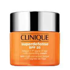 کرم ضد چروک کلینیک مدل Superdefense spf 25 حجم 50 میلی لیتر