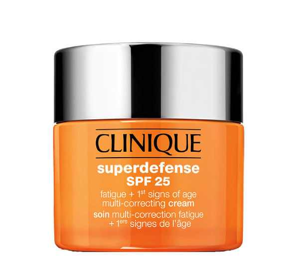 کرم ضد چروک کلینیک مدل Superdefense spf 25 حجم 50 میلی لیتر