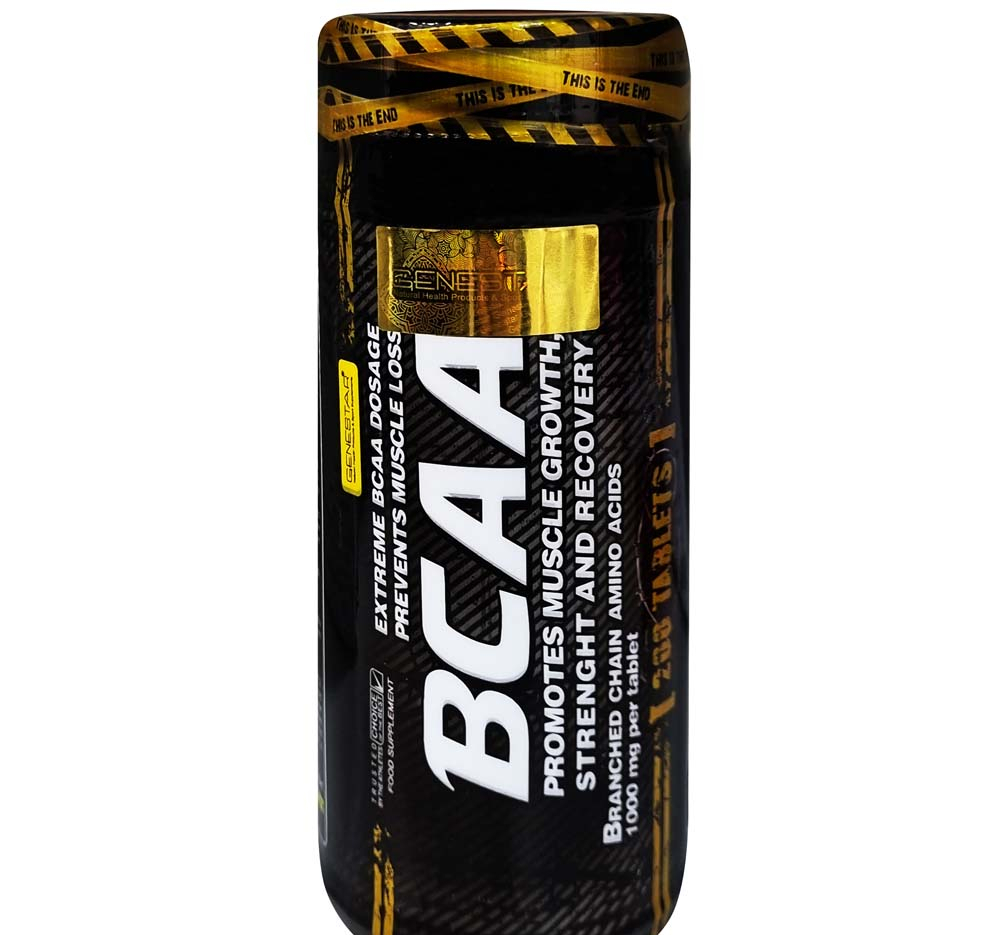 قرص ژن استار مدل BCAA بسته 200 عددی