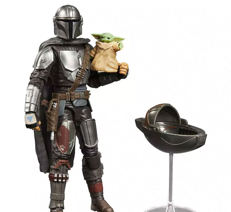 فیگور هاسبرو مدل Mandalorian And Child بسته دو عددی