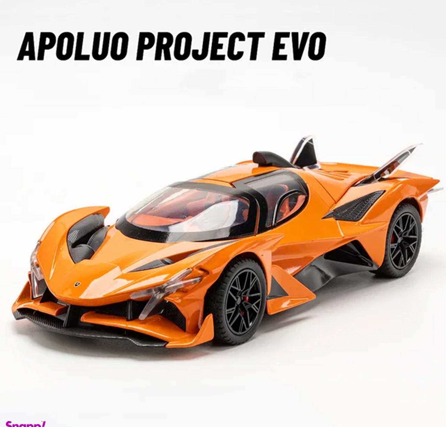 ماشین بازی مدل گامپرت آپولو کد GUMPERT APOLLO EVO 124