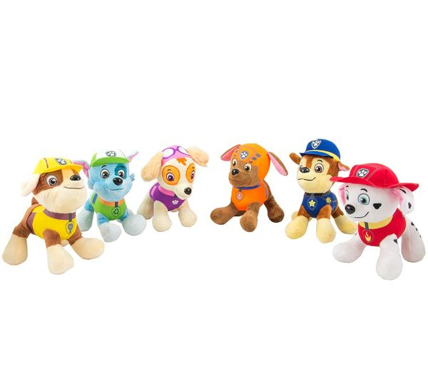 عروسک سگ های نگهبان بهار گالری انیمیشن Paw Patrol بسته 6 عددی