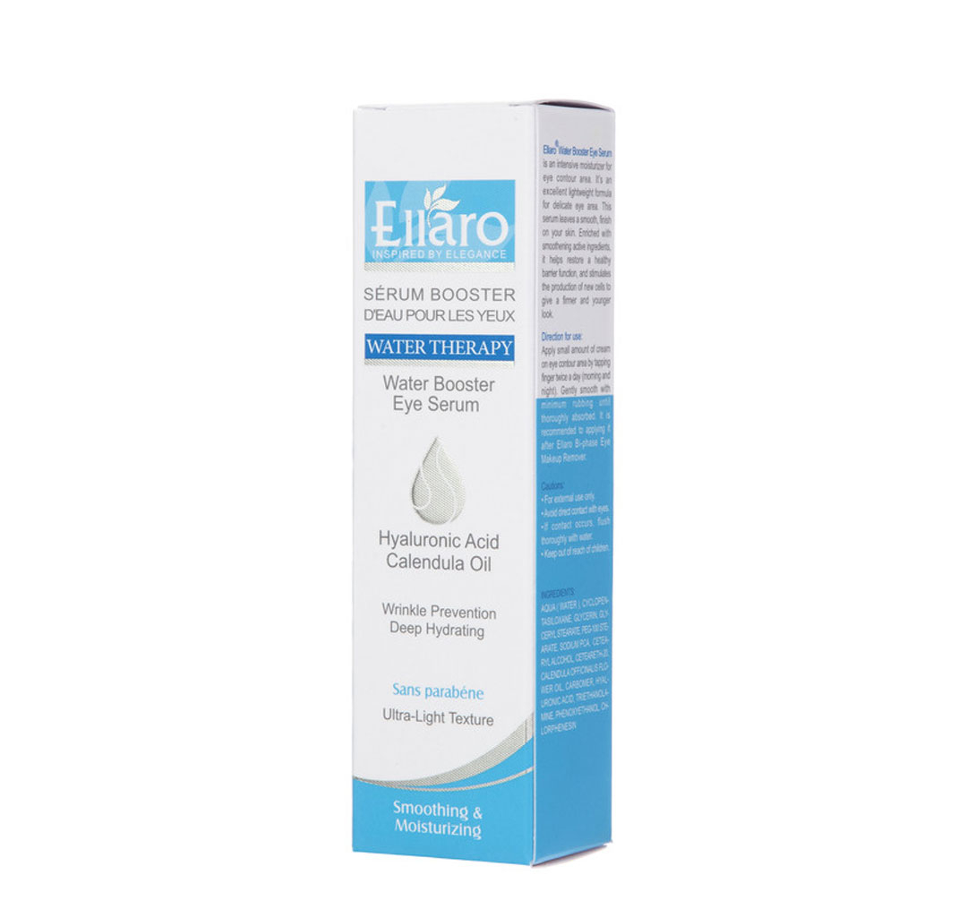 سرم تقویت کننده دور چشم الارو (Ellaro) مدل آبرسان حجم 20 میلی لیتر
