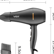 سشوار حرفه ای وی جی آر مدل V-433