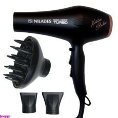 سشوار حرفه ای 2400 وات توربو یونیک نیلادس مدل Keratin Studio