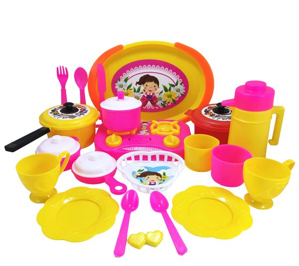 ست اسباب بازی آشپزخانه مدل سبدی کد KID 020