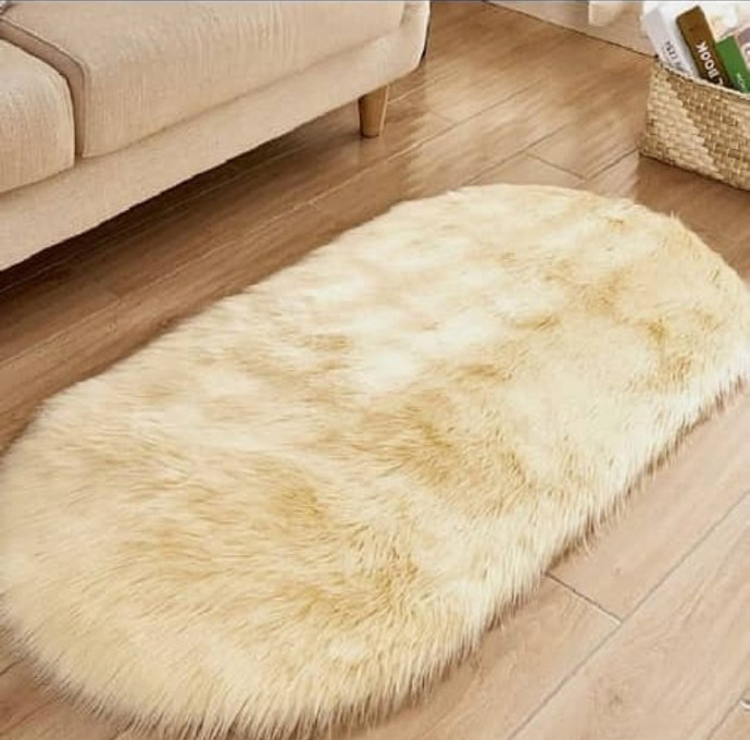 پادری هیراد هوم فرنشینگ طرح خز فانتزی سایز 180×90 سانتی متر