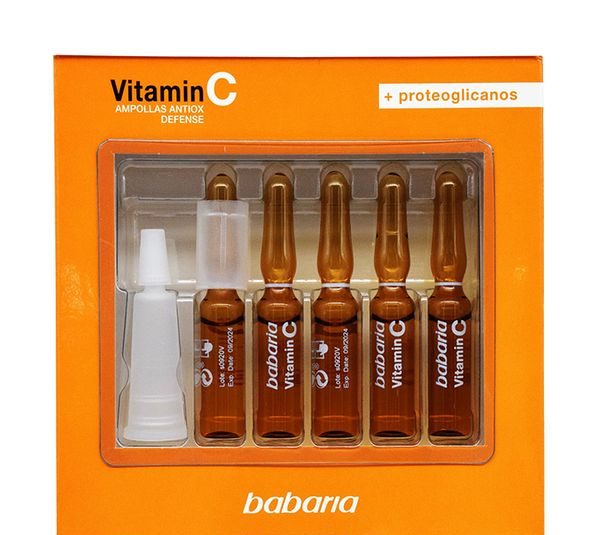 ویال روشن کننده باباریا مدل Vitamin C حجم 2 میلی لیتر بسته 5 عددی