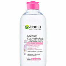 محلول پاک کننده آرایش صورت گارنیه مدل Skin Naturals حجم 400 میلی لیتر
